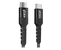 NEXT ONE Kabel Braided USB-C / USB-C 1,2 m space gray - 1318719 - zdjęcie 2